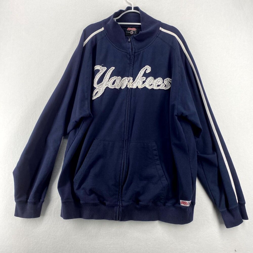 Vintage Stitches Genuine Merchandise MLB New York Yankees Baseball Full Zip XL